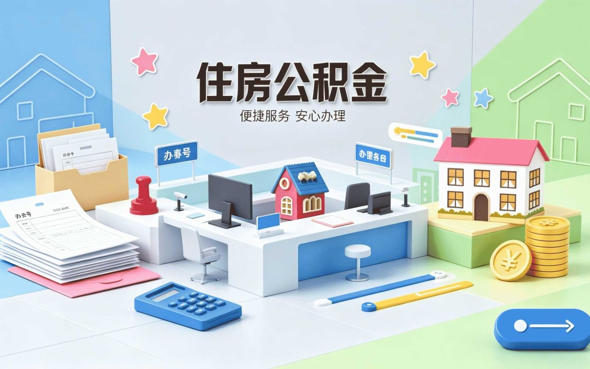 公积金代办在安阳办理，5个步骤搞定